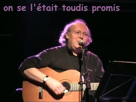 On se l'était toudis tout promis.